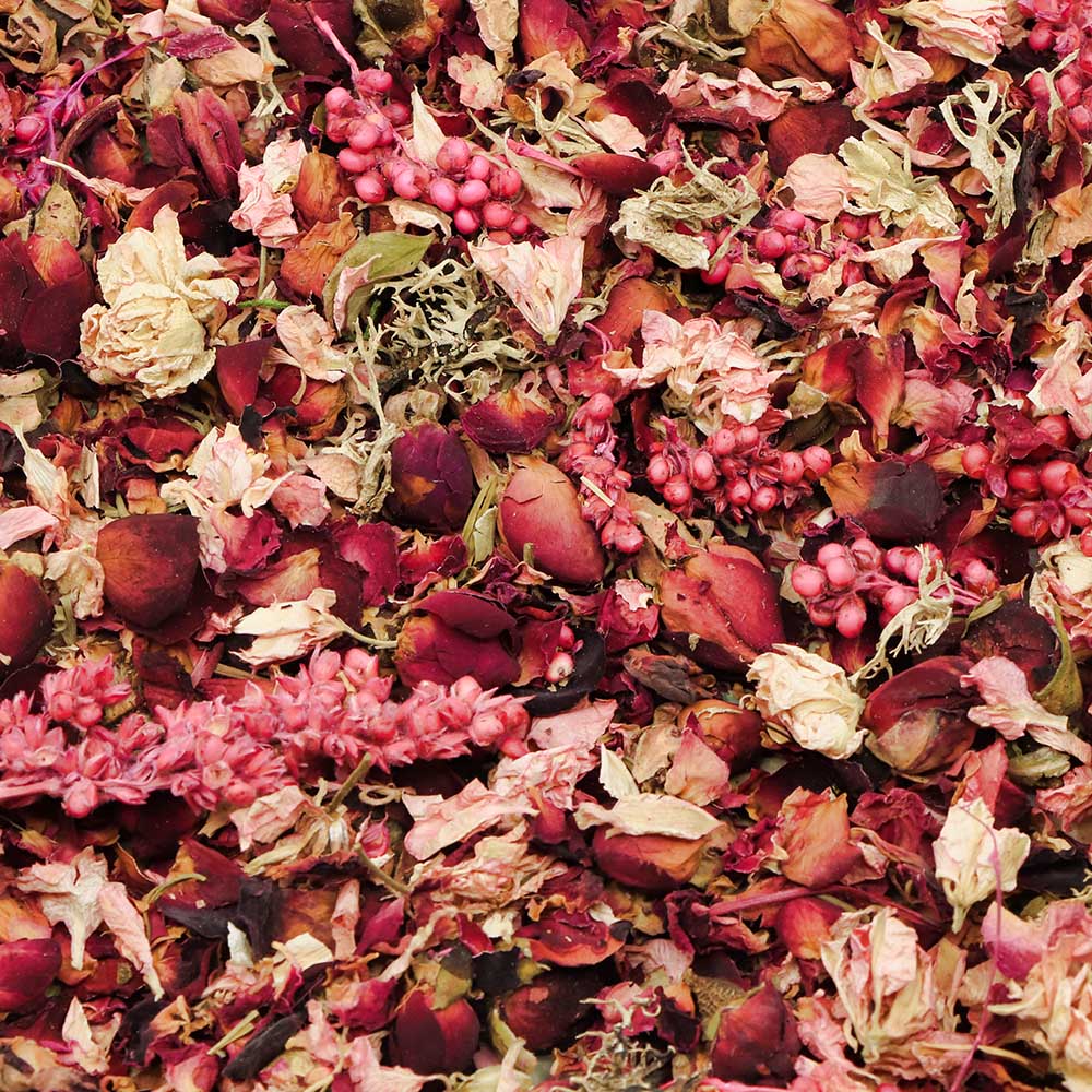 Nature's Fragrances Sandalwood Rose Lavender Jasmine with FREE Organza Bags 