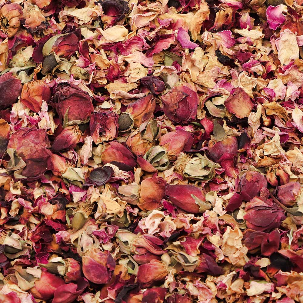 Scented Pink ROSE BUDS / Dried Whole Flowers / Potpourri /Soap